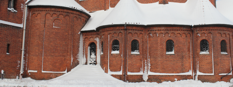 Konkatedra po zamieci śnieżnej