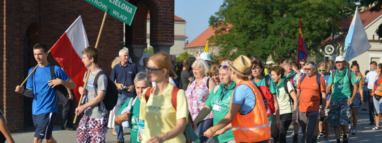 Pielgrzymi z grupy zielonej wyruszyli z Konkatedry