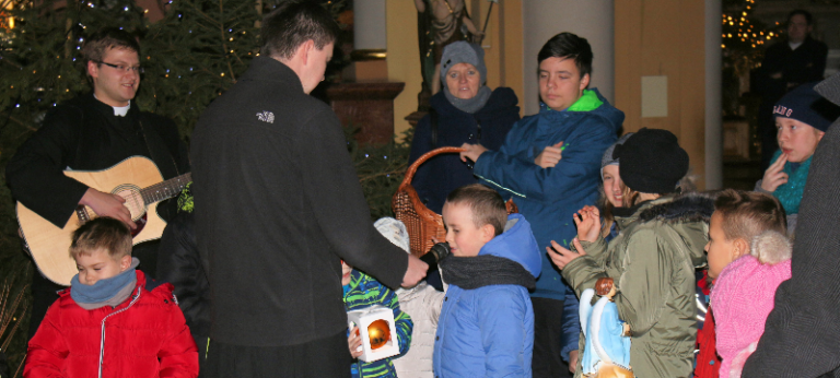 Noworoczne spotkanie przy żłóbku