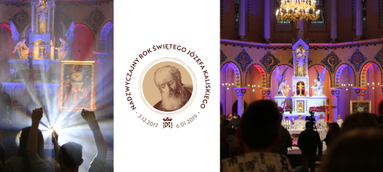 Młodzież ze świętym Józefem w Konkatedrze