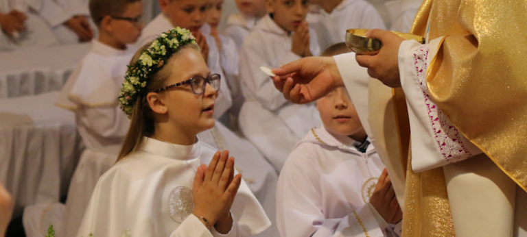 I Komunia św. w Konkatedrze