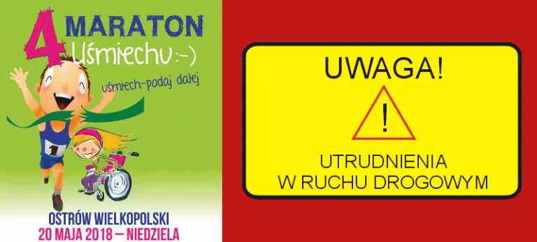 UWAGA – utrudnienia w ruchu