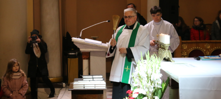 Poświęcenie książeczek