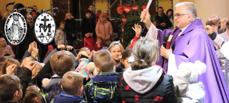 Poświęcenie Cudownych Medalików