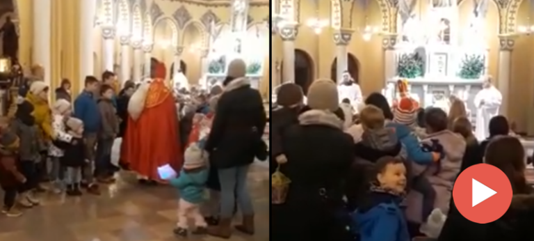 Święty Mikołaj odwiedził Konkatedrę