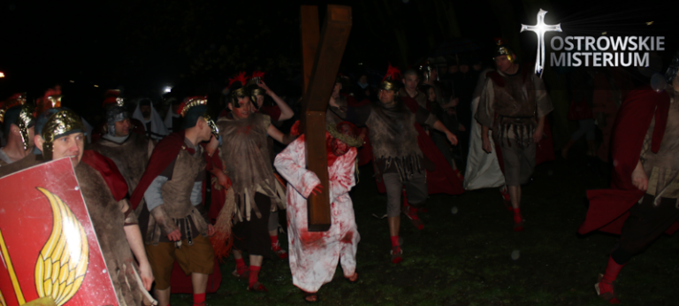 VI Ostrowskie Misterium Męki Pańskiej pt. „Dramat Jezusa” [relacja]