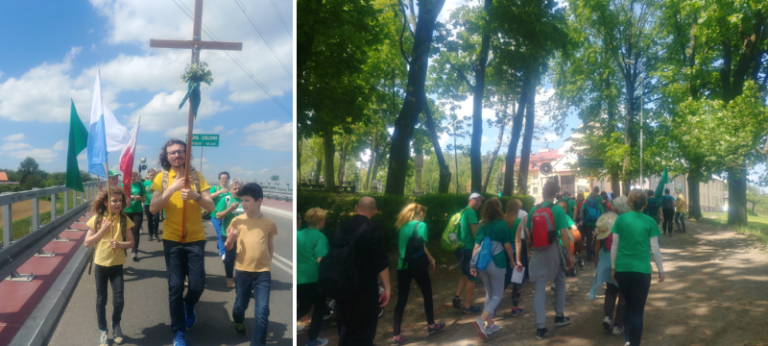 Zieloni pielgrzymi w Sadowiu