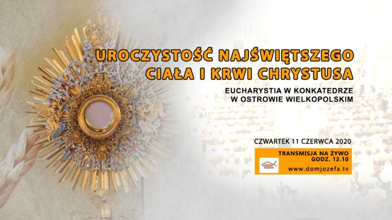 Boże Ciało – Msza św. [NA ŻYWO]