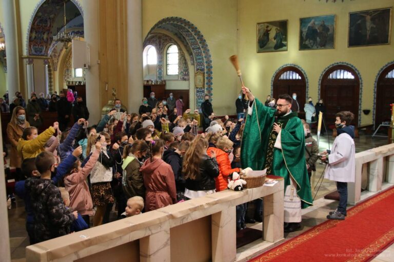 Poświęcenie różańców