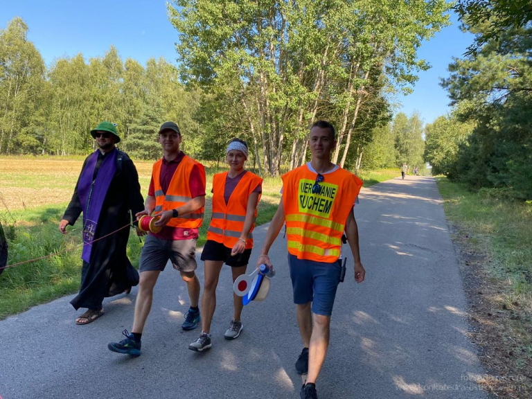 Grupa Zielona w czwartym dniu pielgrzymki