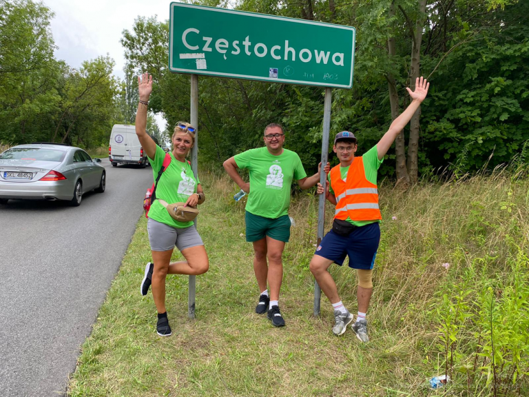 Grupa Zielona w piątym dniu pielgrzymki