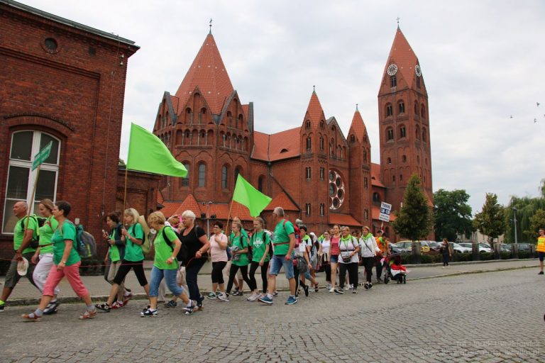 Zieloni w drodze na Jasną Górę