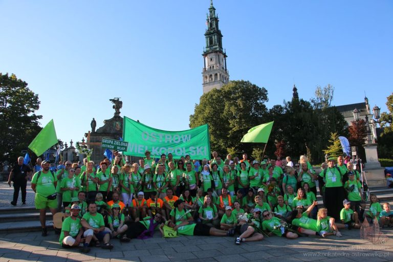 Zielona Piesza Pielgrzymka na Jasną Górę dotarła na Jasną Górę