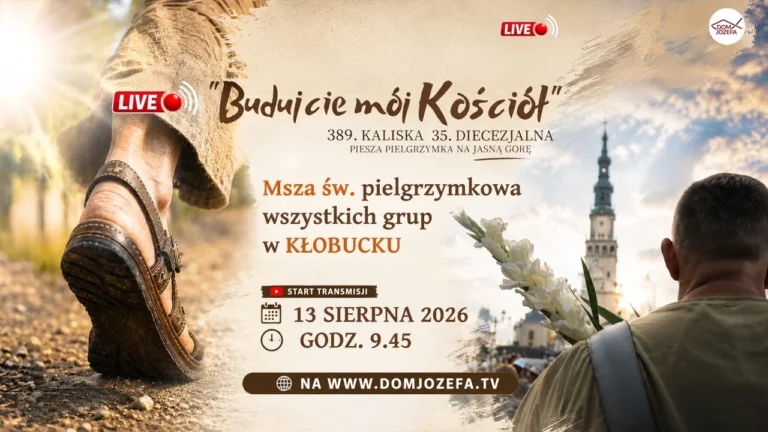 Msza św. pielgrzymkowa wszystkich grup w KŁOBUCKU
