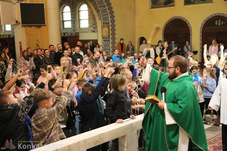 Poświęcenie różańców