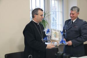 Bp Damian Bryl z wizytą w Areszcie Śledczym w Ostrowie
